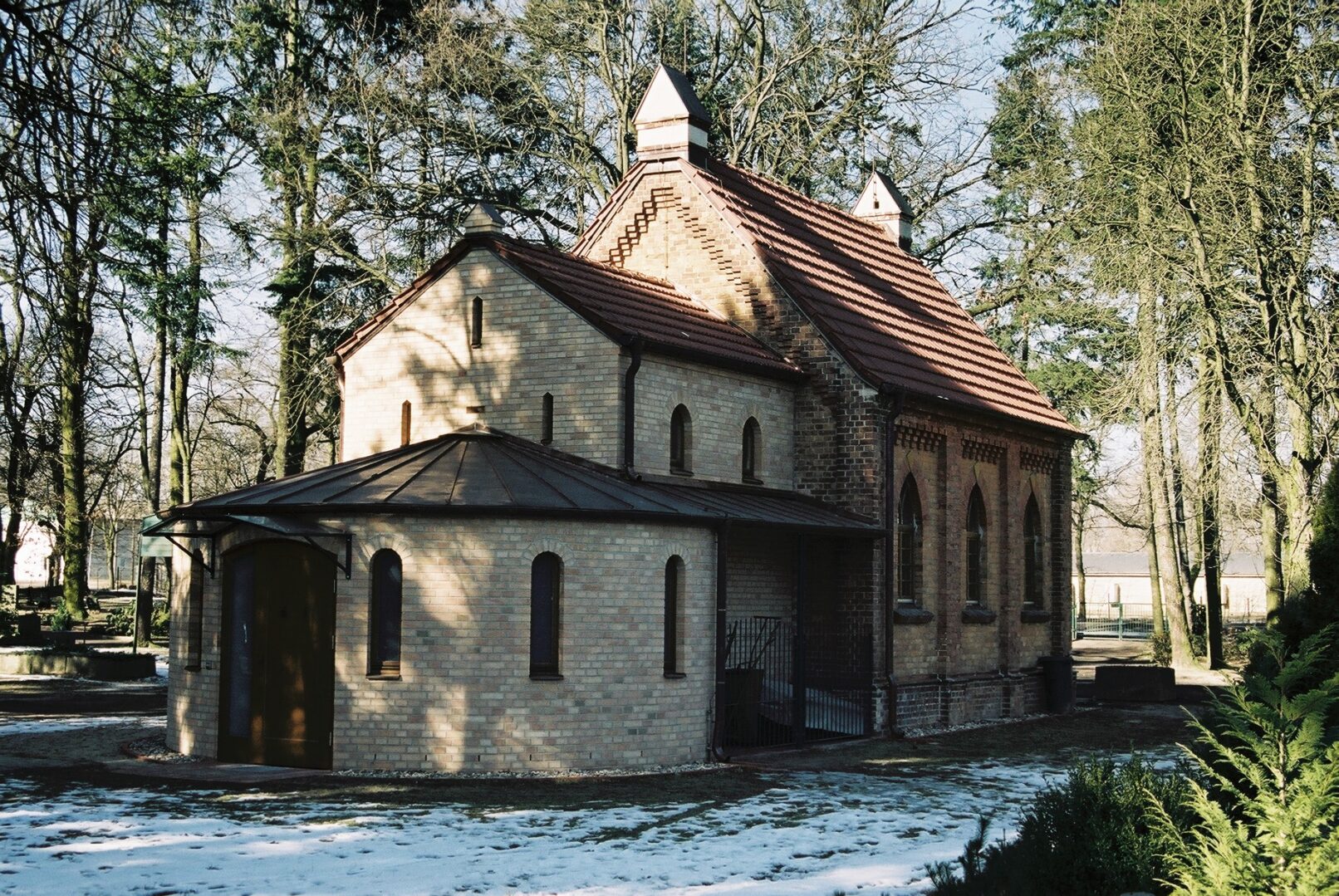 Friedhofskapelle Zeesen – Projektansicht 1