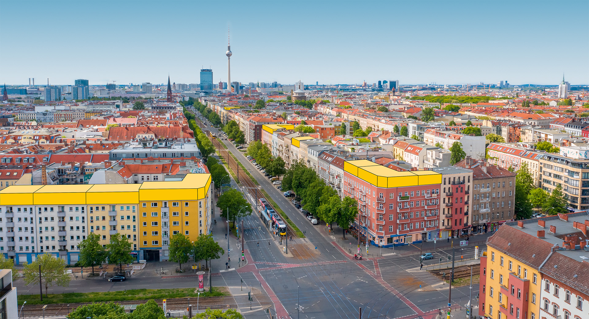 dachcubes: Neues urbanes Wohnen – Projektansicht 1