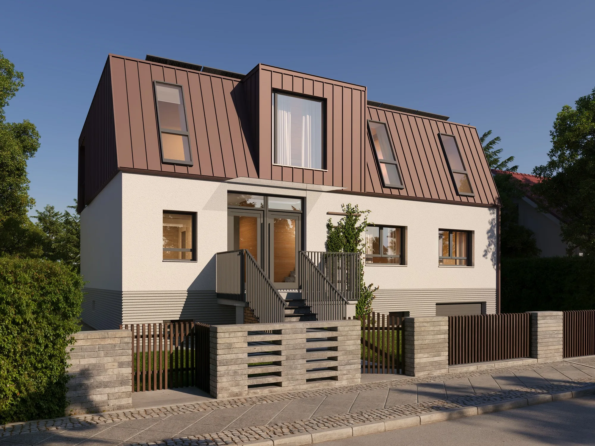 Aufstockung Haus H – Visualisierung