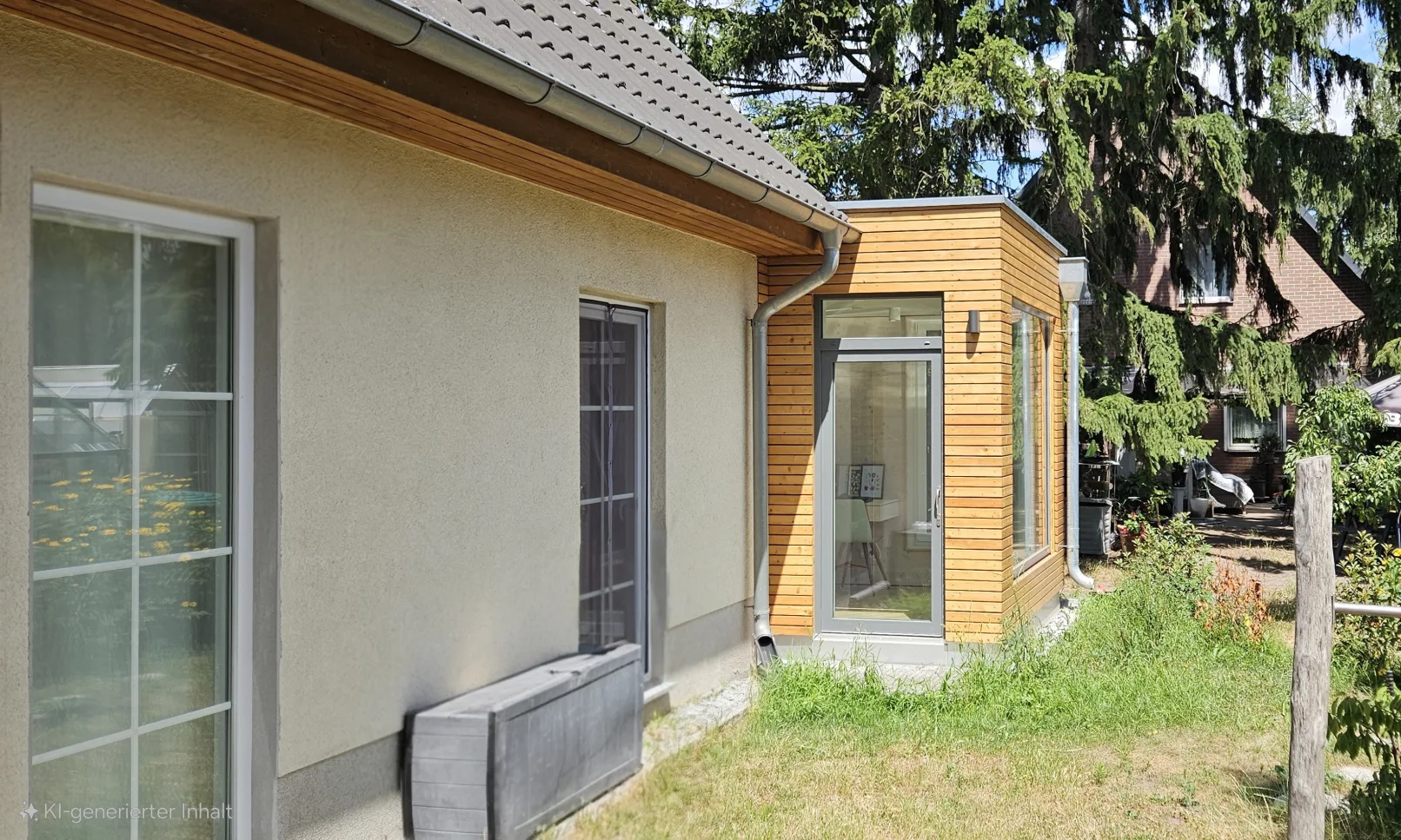 Anbau Haus R – Ansicht Süd