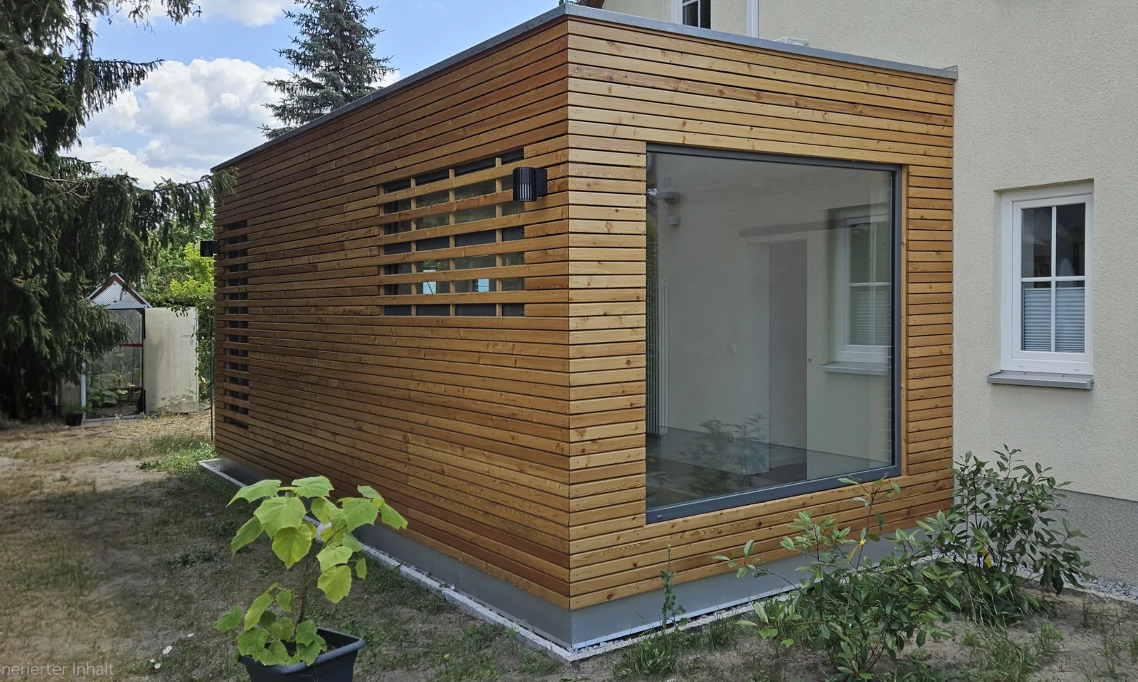 Anbau Haus R – Ansicht West