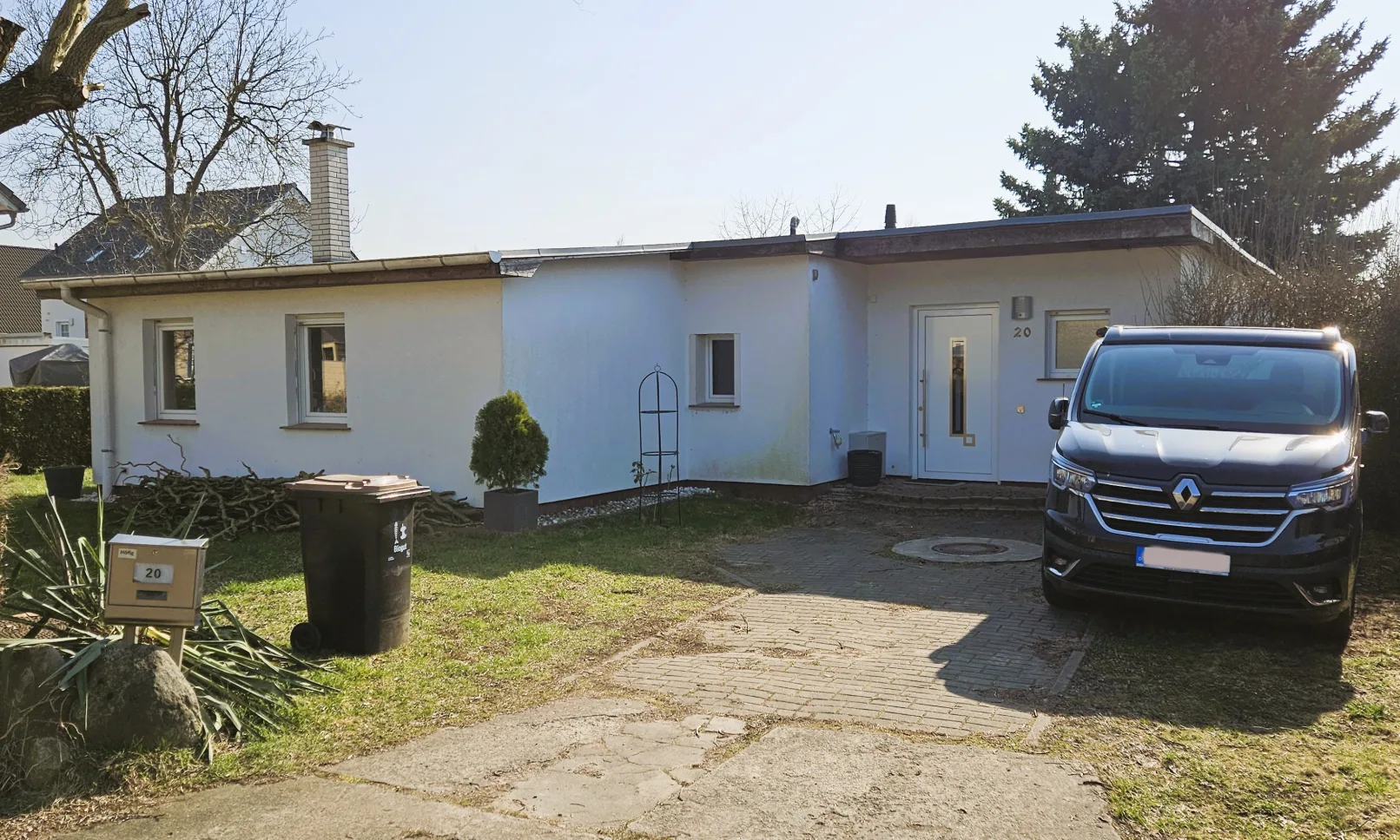 Aufstockung Haus HH – Straßenansicht